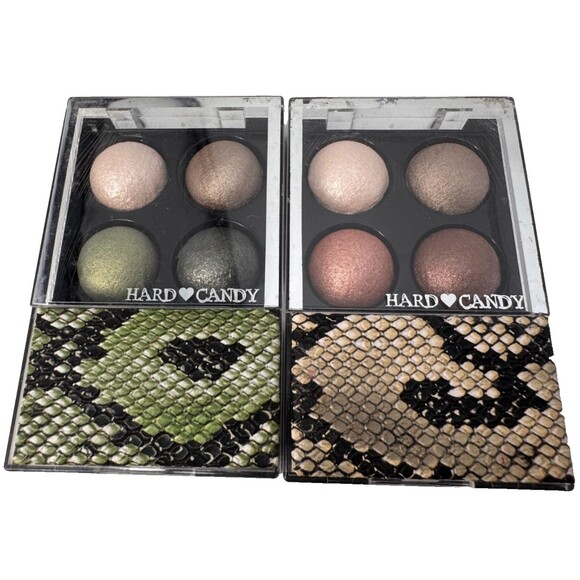 2x Hard Candy Mod Quad Eyeshadow #719 Brownie Points & #722 Ivy League Makeup - Picture 1 of 3
